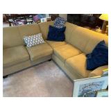 Tan L Shaped Couch