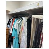Rack of Women s Clothing
