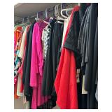 Rack of Women s Clothing