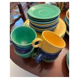 Colorful Large Bistro Dinnerware Set