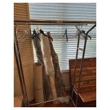 Clothing Rack and Rugs