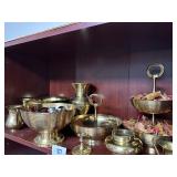 Brass Bowls and Vases