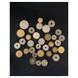 Coll of early French & other World Coins