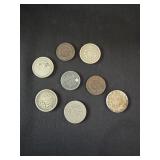 Liberty Nickels & other US coins