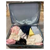 Vintage Suitcase and Contents