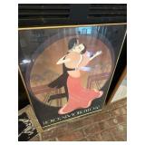 Vintage NY Framed Poster