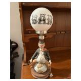 Vintage BAR Clown Lamp