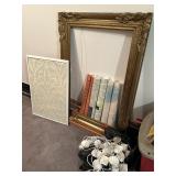 Frames, Wallpaper, and String Lights