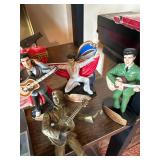Elvis Presley Figurines and Concert Ticket