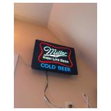 Vintage Miller Neon Sign