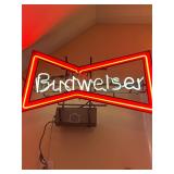 Vintage Budweiser Bow tie Classic Neon Beer Sign