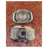 Elvis TCB Belt Buckles