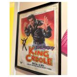 Elvis Presley King Creole Framed Poster