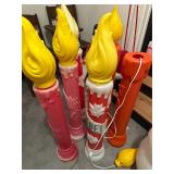 Vintage Christmas Candle Light Up Decor