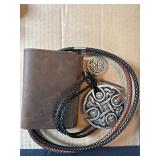 Leather Wallet and Belts