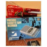 Cassette Tape Recorder Lot