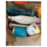 Assorted Cups and Waterbottles