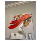 Abstract Painting of Woman