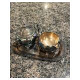 Vintage Silver Creamer Set