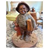 Tom Clark "Newspaper Boy" gnome figurine