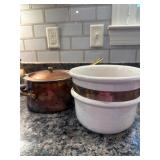 Vintage Copper Pots