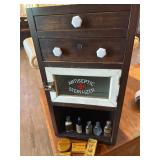 Early 1900s Antiseptic Stertilizet Cabinet