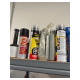 Assortment of Cleaners and Insect Control