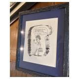 Pair of Cartoon Pictures