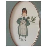 Vintage P. Buckley Moss Signed and Numbered Artwor