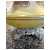 Vintage Hurricane Lamp  Gone with the Wind