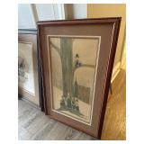 Vintage P. Buckley Moss Signed and Numbered Artwor