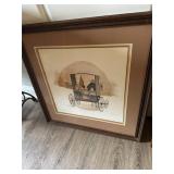 Vintage P. Buckley Moss Signed and Numbered Artwor