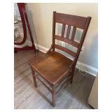 Set of 4 Vintage Wooden Chairs