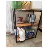 Garage Shelving and Contents