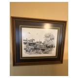 Framed  The Mary P  Artwork