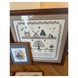 Needlepoint Artwork Lot