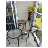 Assorted Plant Stands Lot