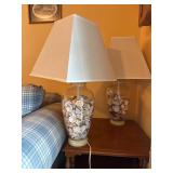 Pair of She ll Lamps