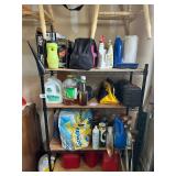 Garage Shelving and Contents