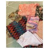 Assortment of women s scarves