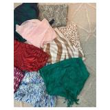 Assortment of women s scarves