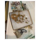 Assorted costume jewelry