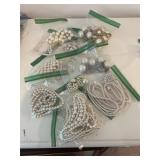 Assorted costume jewelry