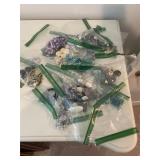 Assorted costume jewelry
