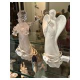 Angel and Shoe Figurine