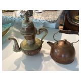 Vintage Copper Tea Pots