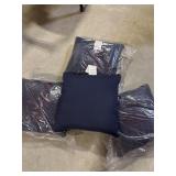 Set of 4 Navy Blue Pillows