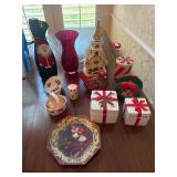 Christmas Glass Lot