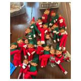 These are vintage Christmas knee-hugger elves (som