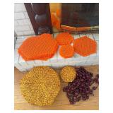 Handmade Fall Table placements
